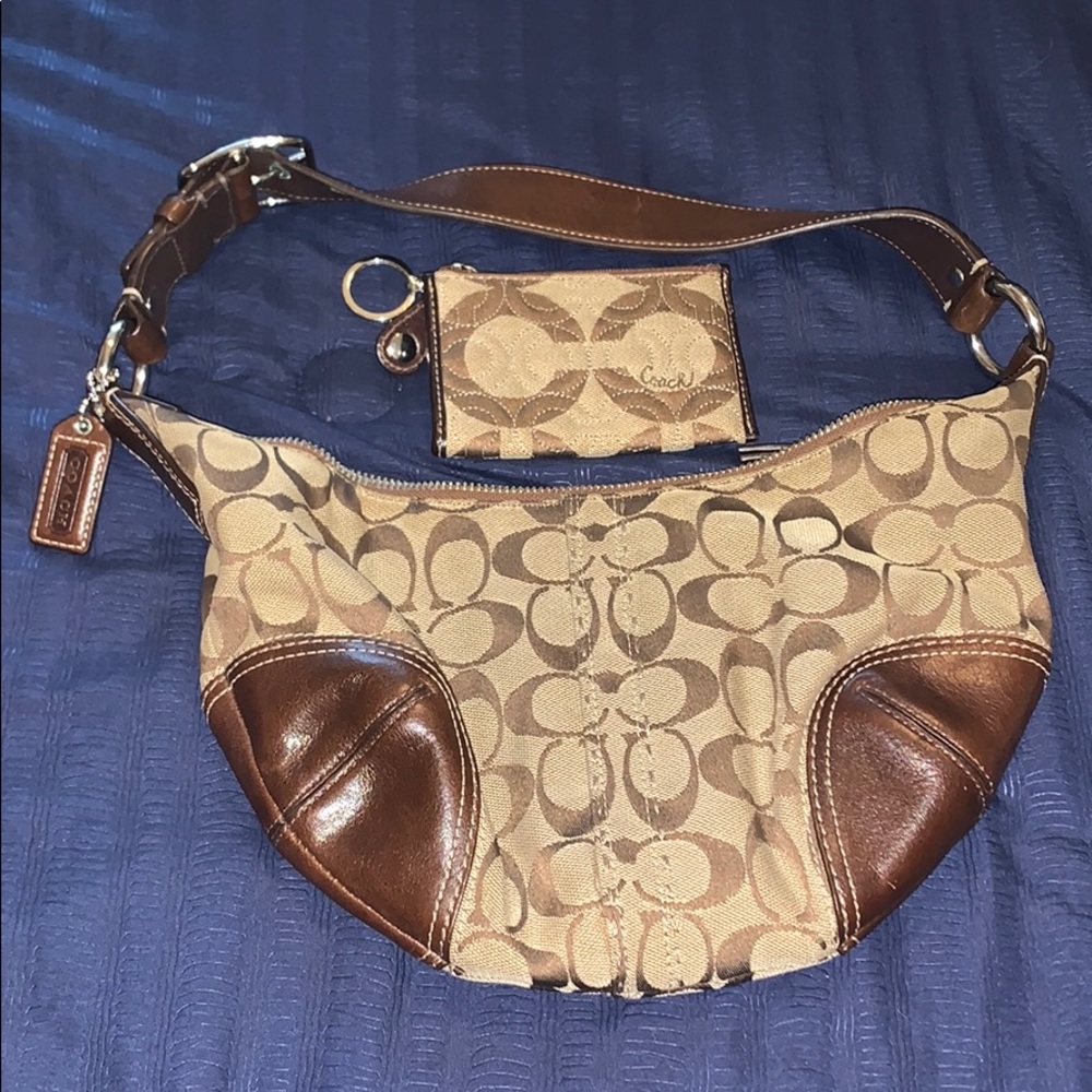 COPY - Coach small handbag and Coin pouch